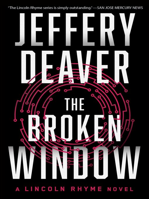 Title details for The Broken Window by Jeffery Deaver - Wait list